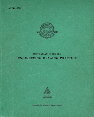 Australian Standard Engineering Drawing Practice Image