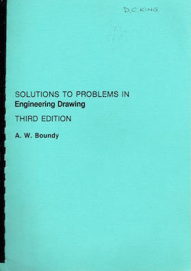 Solutions to problems in Engineering Drawings Image