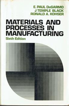 Materials and Processes in Manufacturing Image